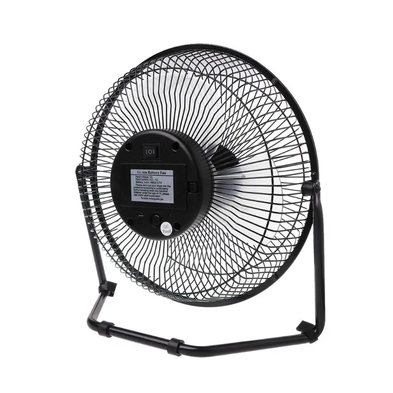 Большой черный полностью металлический Электрический вращающийся настольный