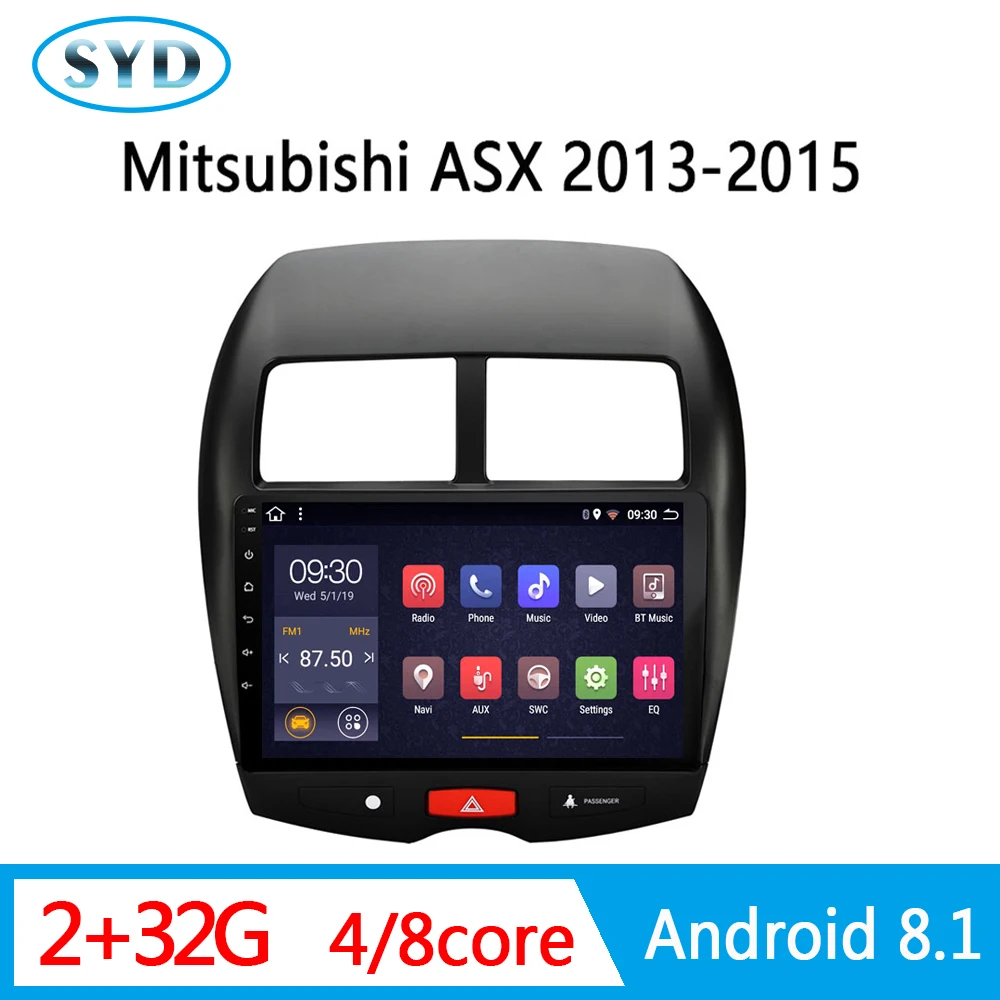 Автомагнитола для Mitsubishi ASX DVD плеер 2013 2016 центральный мультимедийный Видео Стерео