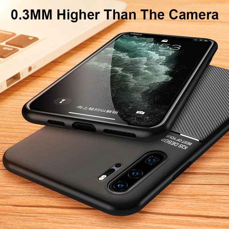 Роскошный Матовый чехол для телефона Huawei P30 P20 Lite Pro huawei P Smart Z 2019 Nova 2i 3i 5T Honor 8X 9X 8 9 10