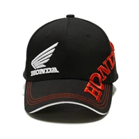 gp hat cross country motorcycle riding knight locomotive parkour racing duck tongue baseball cap for honda hat wing side english