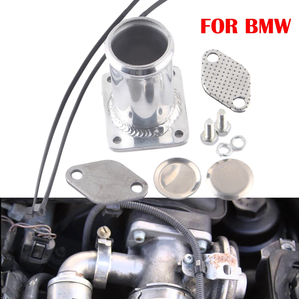 Удаление egr в свободном алюминии для bmw 318d 320d BYPASS 330xd 330d E46 318td 320td 320Cd 1117| |