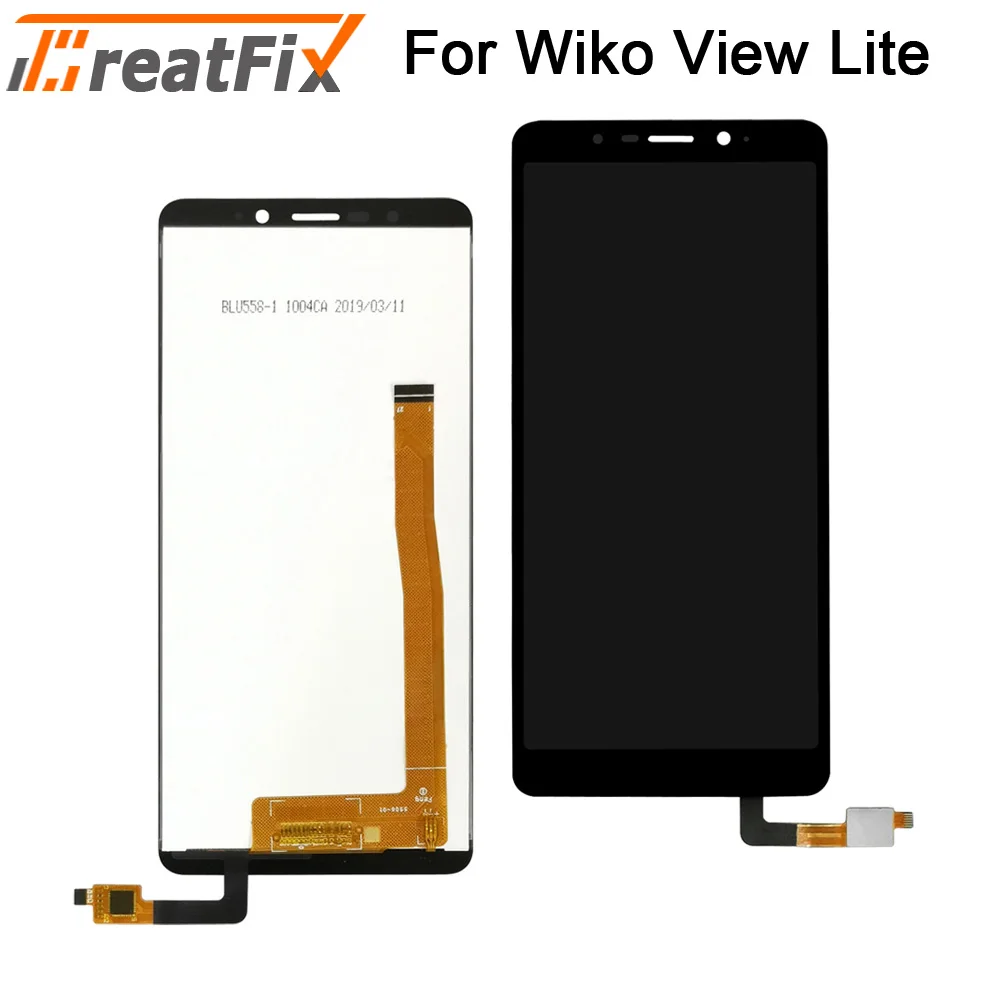 Экран для wiko view xl go ЖК-дисплей и сенсорный экран в сборе max prime с инструментом клеем
