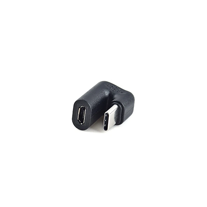 

180 Degree Up Angle USB 3.1 Type C Male to Micro USB Female otg USB-C Charging Data Converter Adapter