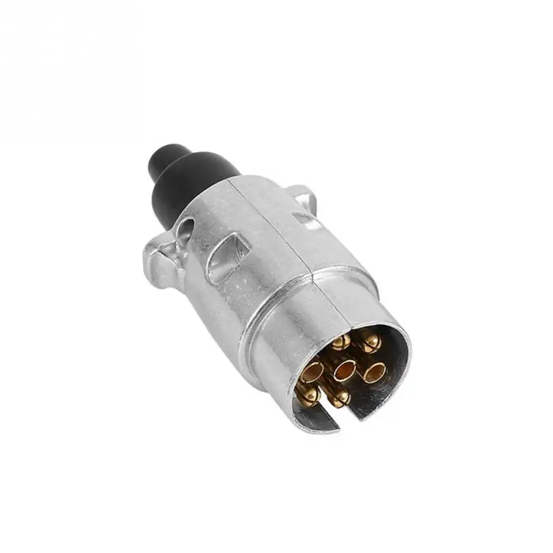 Адаптер Алюминий сплав 7 пин прочная электрическая розетка трейлера