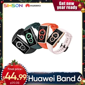 huawei band 6 smartband blood oxygen 1 47 amoled screen heart rate tracker sleep monitoring smartband free global shipping
