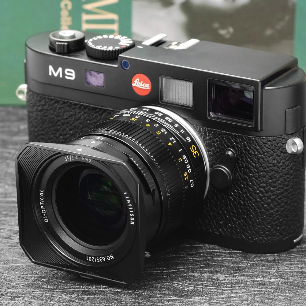 Крепление объектива TTArtisans M 35 мм F1.4 ASPH Full Fame для камеры Leica M240 M2 M3 M6 M7 M8 M9 M9p M10 M262 |