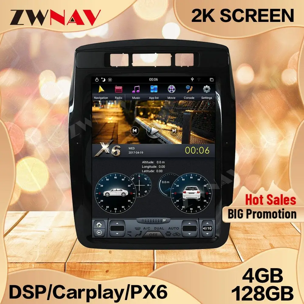 

4+128G Tesla Screen For VW Volkswagen Touareg 2010 2011 2012 2013+ Android 9 Unit Car Multimedia Player GPS Audio Radio Stereo