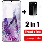Объектив камеры 2 в 1 для Samsung Galaxy S21 Plus FE, Защита экрана для Samsung A12, A32, A02S, A52, A72, защитная пленка, закаленное стекло