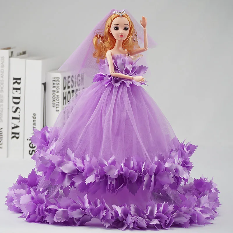 Кукла 40 см креативная Свадебная подарочная коробка принцессы набор игрушек для