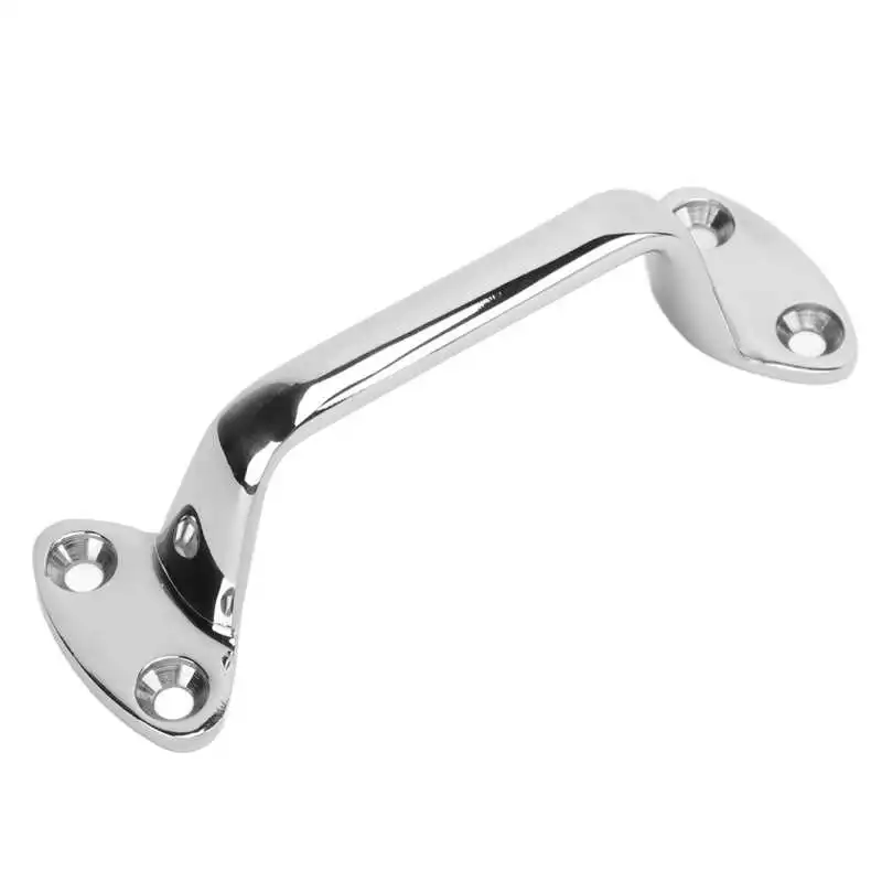 

Stainless Steel Rail Grab Boat Grab Handle 150mm/6.1in Length Universal for Yacht