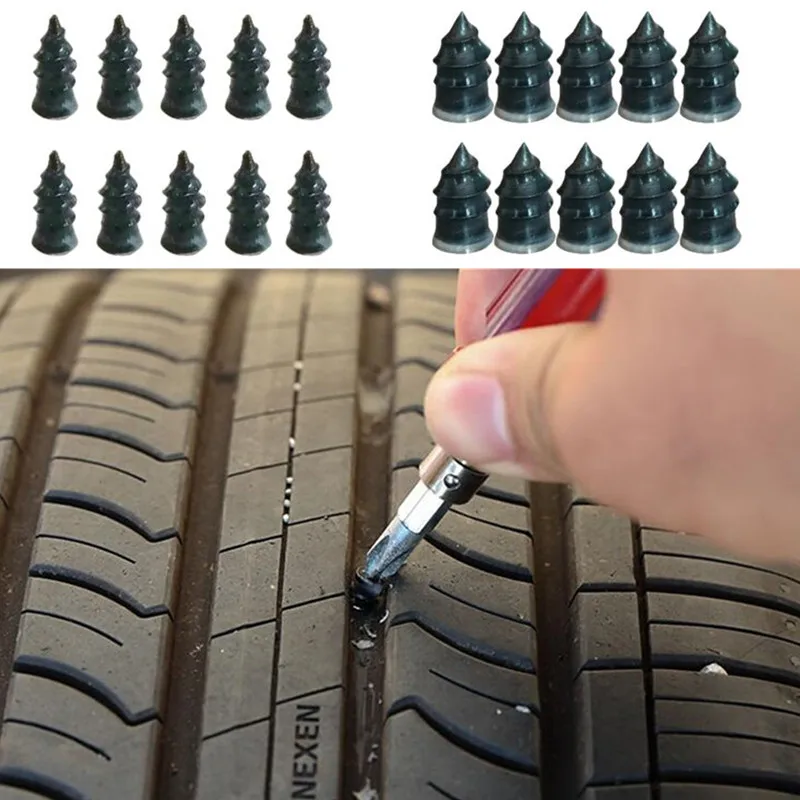 Фото Автомобильные вакуумные ногти для ремонта шин 10 шт. автомобильные аксессуары Geely