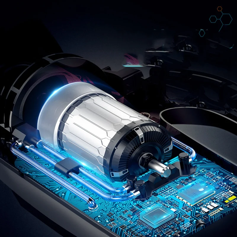 

120W Handheld Vacuums Car Vacuums Cleaners Hand Cordless Portable Strong Suction Power Wet Dry Rechargeable Household