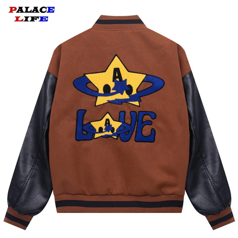 

Мужская куртка-бомбер в стиле хип-хоп