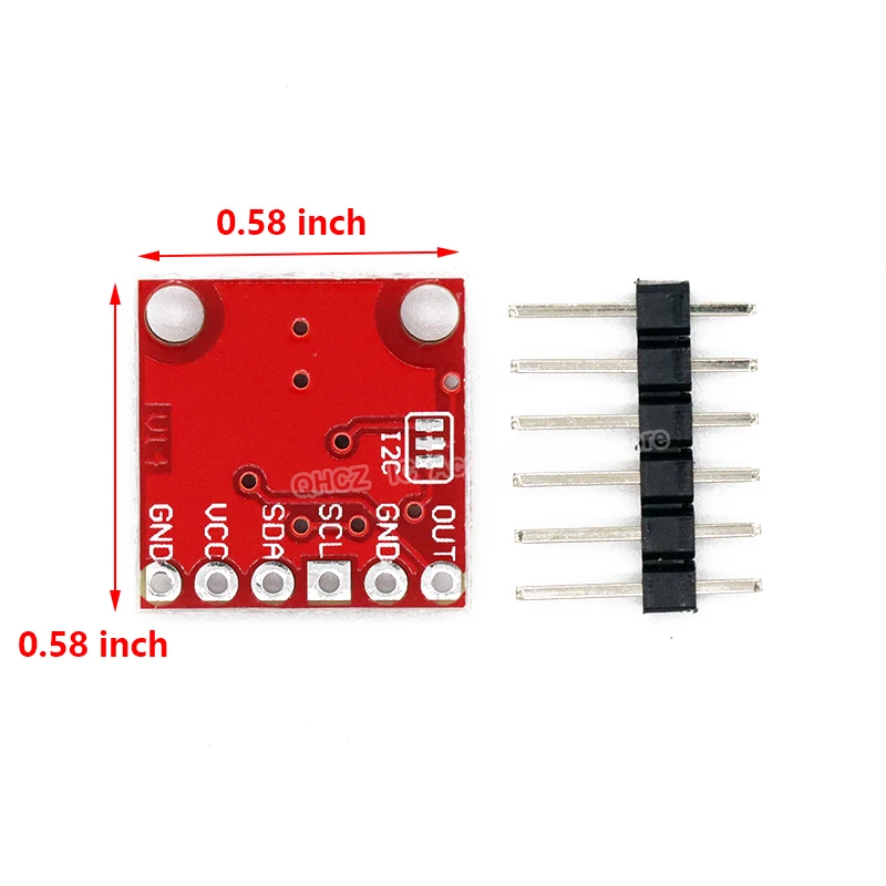 10 шт./лот MCP4725 I2C DAC Модульная плата разработки
