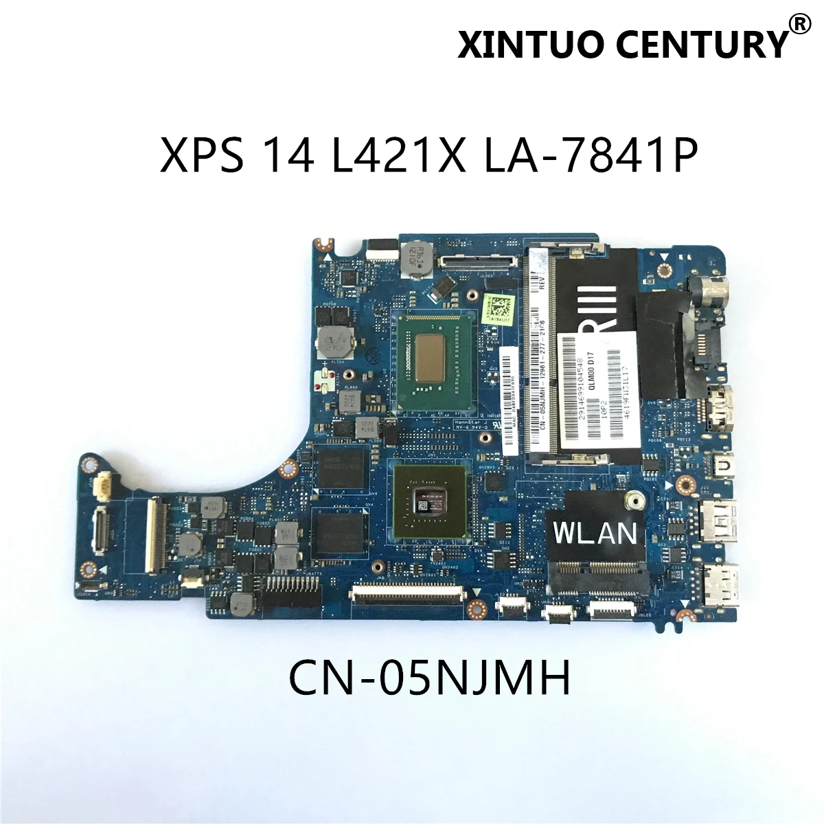 

For Dell XPS 14 l421X placa-mãe do portátil LA-7841P CN-05NJMH 05NJMH 5NJMH SR0N6 I7-3517U GT630M GPU 100% test