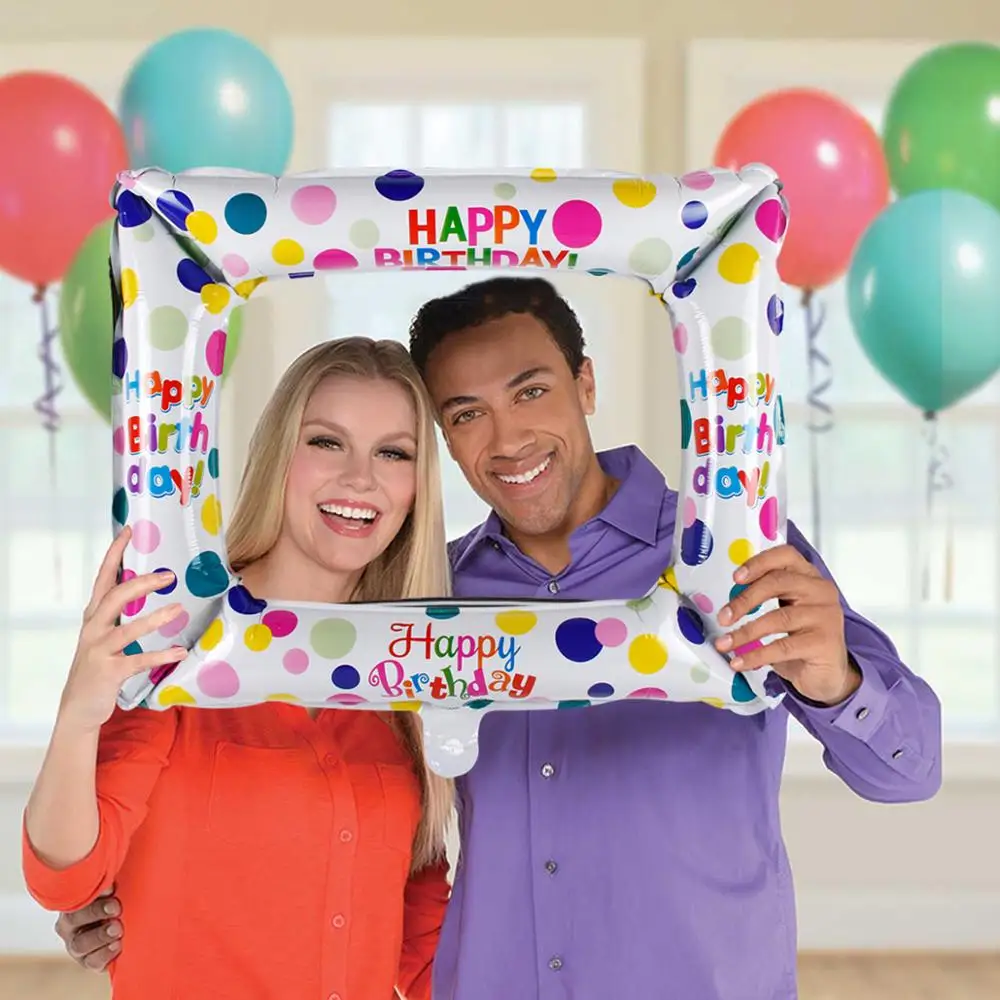 Фоторамка с надписью Happy Birthday | Дом и сад