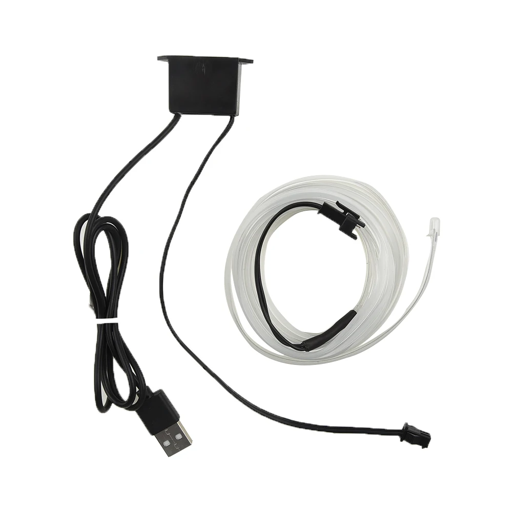 

Parts EL Wire Light Strip Car Decor Accessories Decoration Light Glow Strip