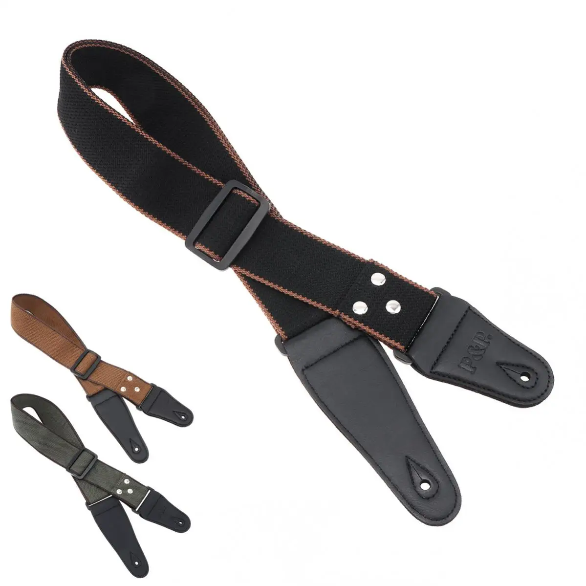 einstellbare reine baumwolle elektrische gitarre strap gürtel für akustische gitarre bass musical instrument zubehör free global shippi