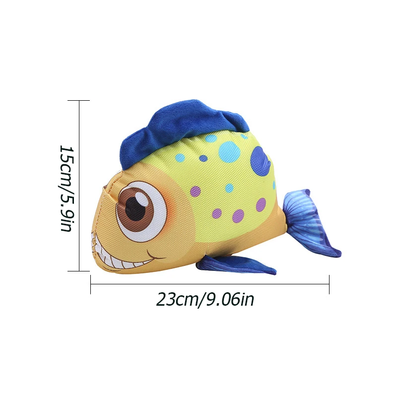 

Pet Cat Supplies Chew Toys Fish Kitten Toys Teeth Cleaning Pet Toys Interactive Toys Molar Rod Teeth Funny Ocean World Pet Toys