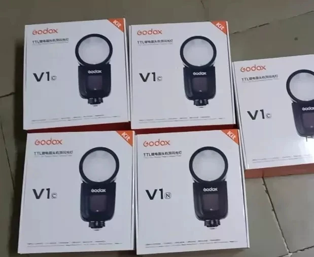 Вспышка Godox V1 V1S/V1N/V1C TTL Li-Ion для фотостудии | Электроника