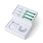 6 светодиодный синий холодной номера зубов перекисью отбеливанных полоск комплект нет чувствительный индивидуальный логотип и дропшиппинг