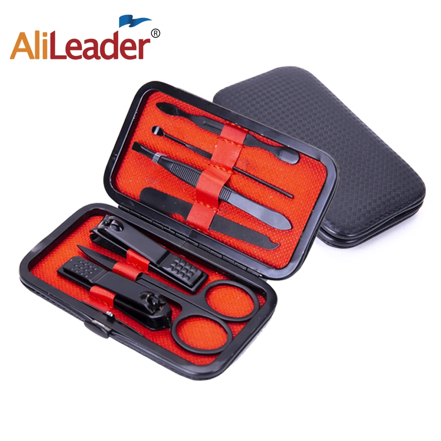 Alileader портативные кусачки для ногтей 7 шт. из нержавеющей стали педикюрные