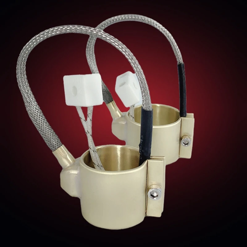 2022 New 42x50mm 220v 280w Electric Copper Barrel Brass Band Heater for Extruder | Water Parts