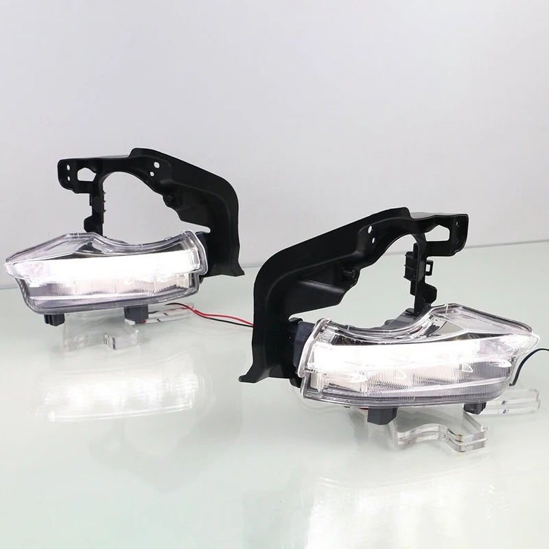 

for Toyota Highlander 2014 2015 2016 2017 LED DRL Daytime Running Fog Light Lamp