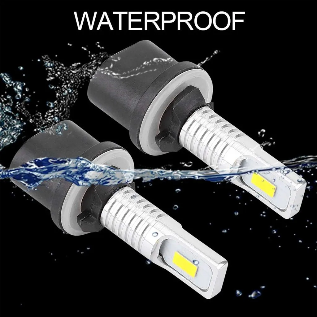 CARPRIE 2 шт. светодиодный туман светильник AC/DC 12 V-24 V 80W 1100LM 6000 К лампы противотуманных