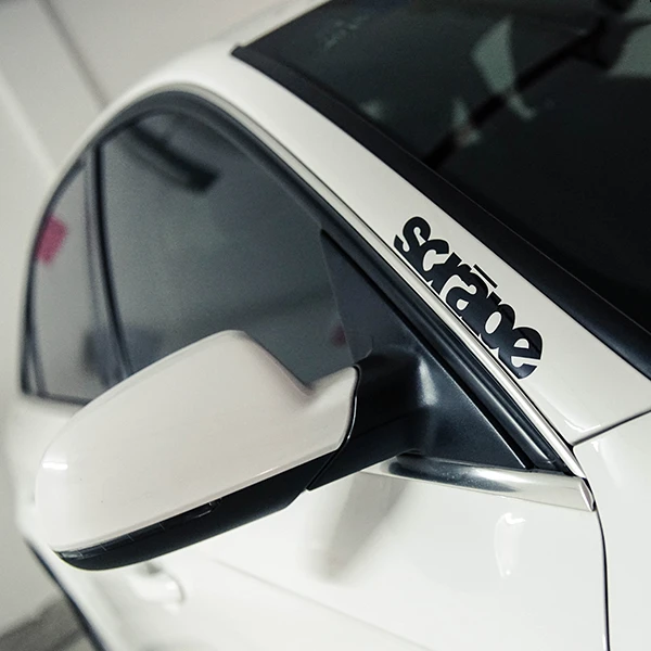 Car Styling Vinyl Decals SCRAPE HF Front-end Glass Window Body Door Auto Sticker | Автомобили и мотоциклы