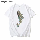 Модная мужская летняя футболка VagaryTees с коротким рукавом, популярные дизайнерские топы, новинка, футболка унисекс, уличная одежда