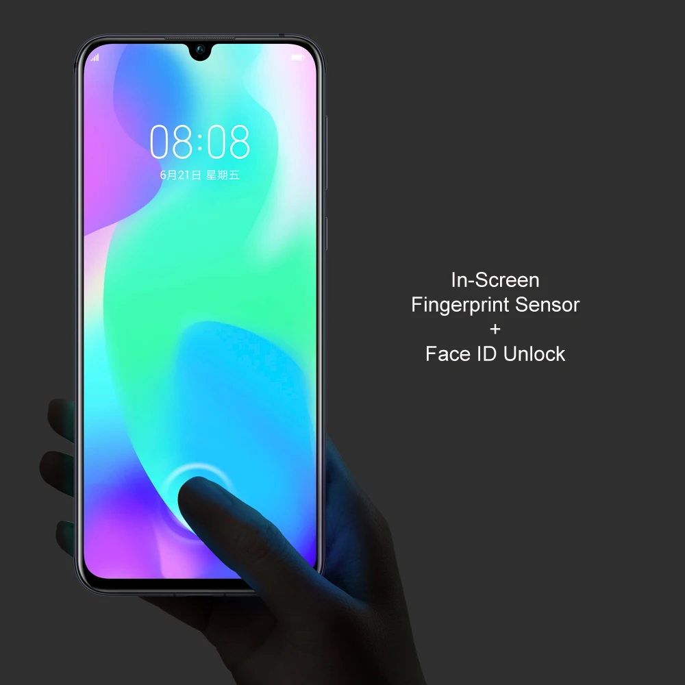 6 39 дюймов Оригинальный HuaWei Nova 5 мобильный телефон Kirin 810 Восьмиядерный 8 ГБ 128 Android 9