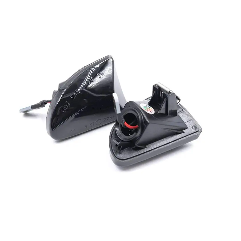 2 шт. для Smart Fortwo 451 MK1/MK2 2007-2015 копченые линзы светодиодный ные боковые габаритные
