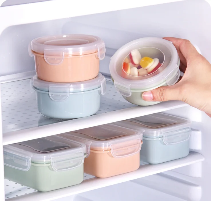 Холодильник для пищи ящик хранения пластиковый мини-контейнер ланча кухонный