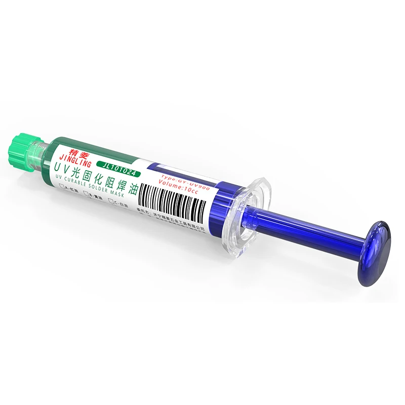 Зеленая красная 6 цветов УФ-отверждение паяльная маска чернила для печатной