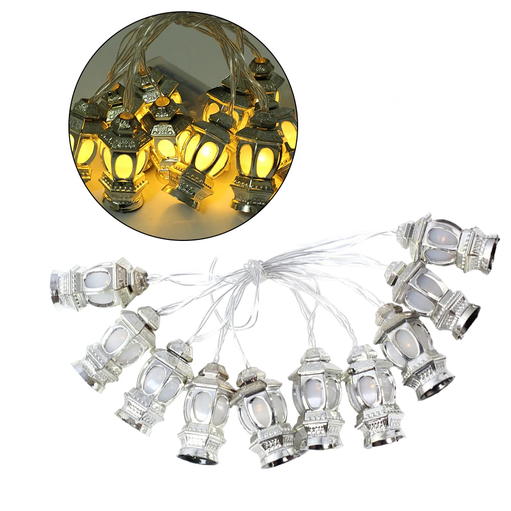 

1.65M 10 LED Muslim Ramadan Moon Star LED Fairy String Lights Outdoor Holiday Wedding Party Baby Bed Fairy Lights Decorations