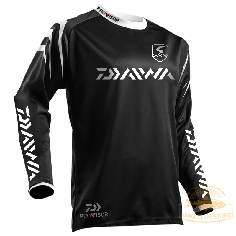 DAIWA Fishing Clothing Quick-Drying Sun UV Protection T Shirt Vests Sports Clothes Fishing Clothes Fishing Shirts Cycling Wear - Цвет: 146