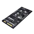 Адаптер M.2 SSD на SATA3, адаптер M.2 NGFF SSD PCIe M2, конвертерная плата для настольных компьютеров, поддержка 30426080 мм, не NVME M2.SSD