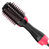 3 in 1 hair dryer brush electric multifunctional styling tool hair blower brush hair straightener hair curling iron for women