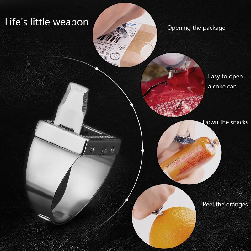 Кольцо для самообороны из Индонезии портативное кольцо Австралии пояс ножей