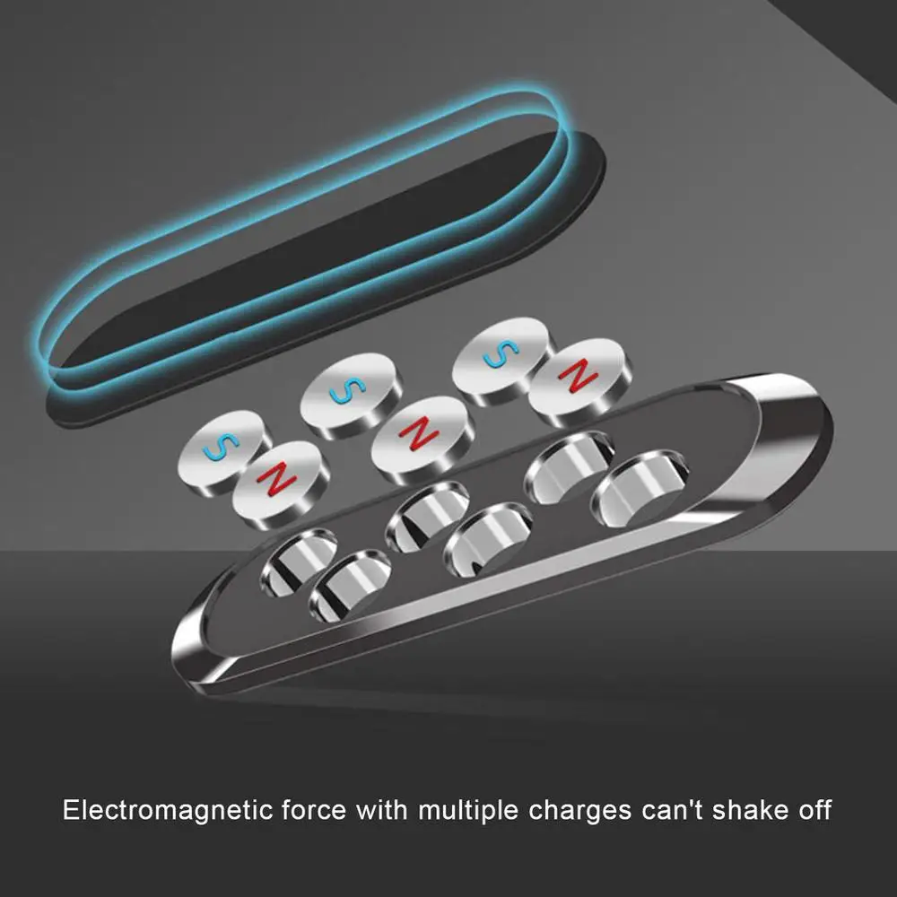 

Solid Line Magnetic Car Bracket Clip Line Multi-Function Air Outlet Bracket Navigation Mobile Phone Universal Bracket