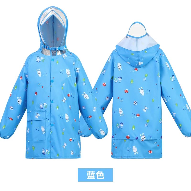 Водонепроницаемый плащ для скутера комплект пончо уличный толстый детский