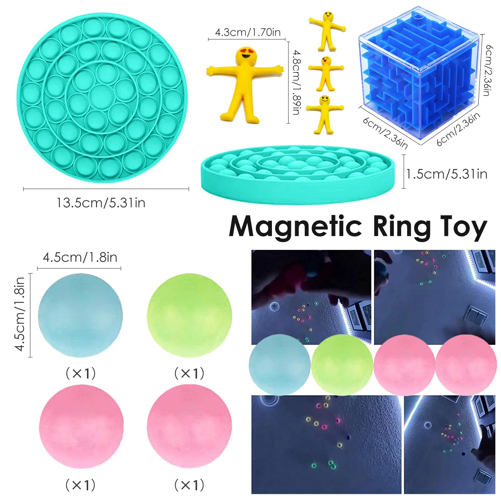 

NEWEST Fidget Toys Sensory Pop Toy Antistress Simple Dimple Anti-stress Pack Stress Reliever Calming Hand Toys For Kids Adults