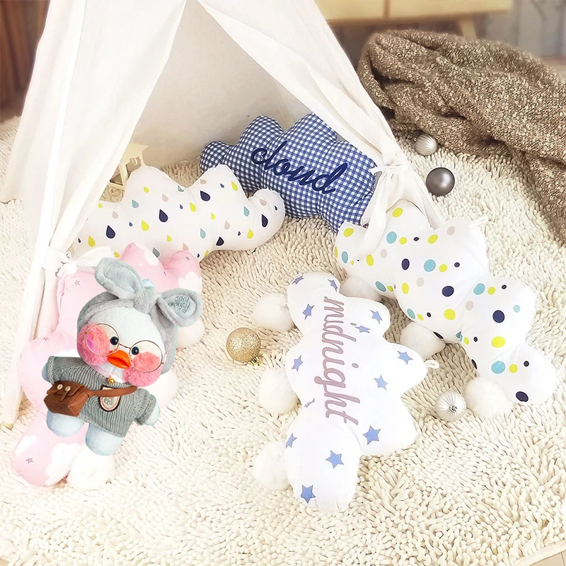 INS детская комната облака Новорожденные висячие украшения кроватка кровать