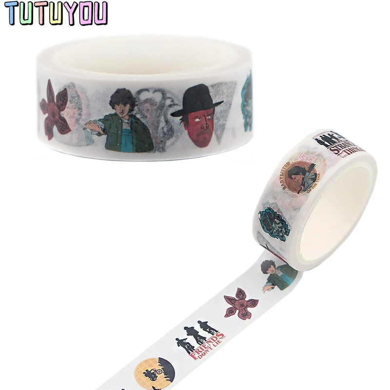 

PC345 Sci-fi ТВ серии васи лента DIY Скрапбукинг Маскировочные ленты школьные офисные поставки