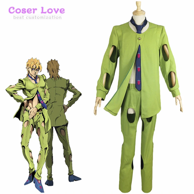 Необычные Приключения аниме Джоджо женский костюм