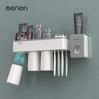 mouthwash cup set toothbrush holder magnetic toothpaste squeezing device bathroom storage bathroom accessories