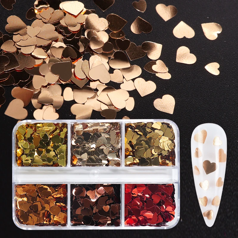 

Украшение на День святого Валентина, блестки для полимерных наполнителей, металлические пайетки, зимний стиль, искусственные наполнители