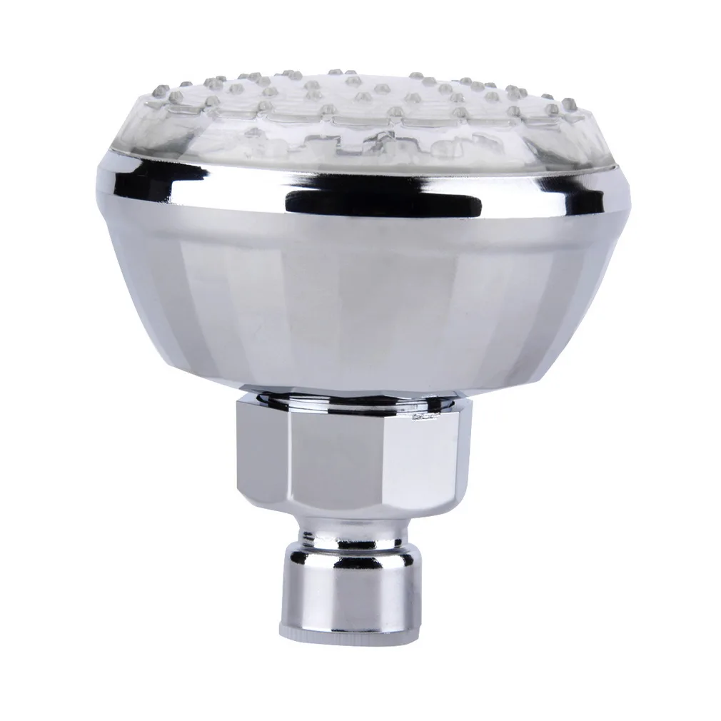 

LED Light 7 Color Changing Water Glow Shower Head Bathroom Home 7 colors are displayed circularly and gradually