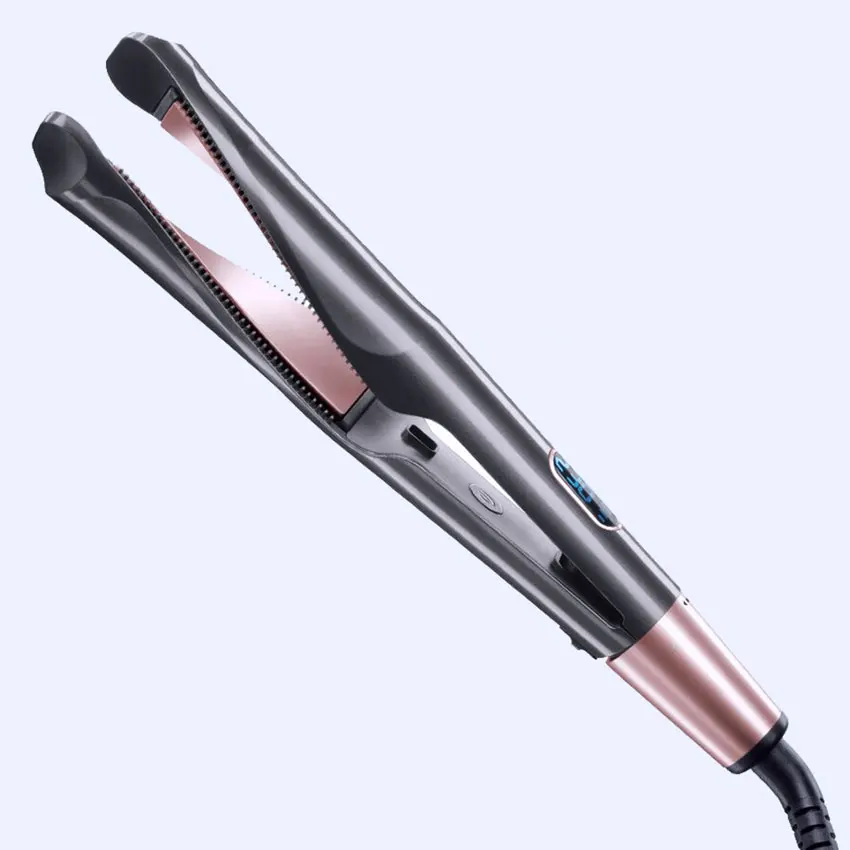 Выпрямитель для волос Профессиональный 2 в 1 утюжок завивки и быстрого нагрева